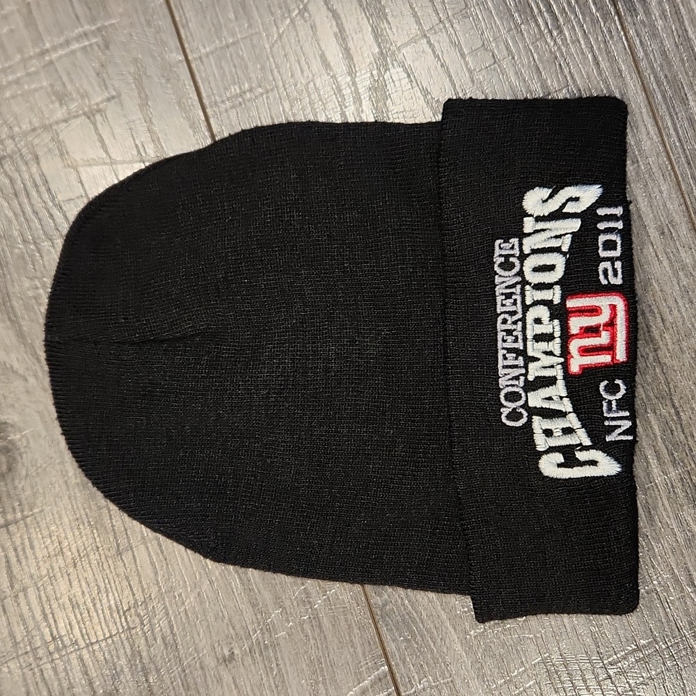 EUC 2011 NY Giants NFC Conference Champions One size fits All stretch hat